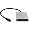 Startech.Com Flash Memory Card Reader - USB 3.0 w/ USB-C - SD/microSD/CF FCREADU3C
